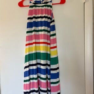 LOFT Multicolor Striped Dress size small